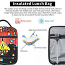 Axyaa Bill Cipher Lunch Bag: Insulated Thermal Food Container - Portable Cooler Box