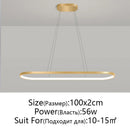 Axyaa Minimalism Line LED Pendant Light for Living Room, Dining Room, Bedroom