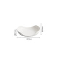 Axyaa Ceramic Irregular Plate Set - Restaurant Tableware for Molecular Cuisine