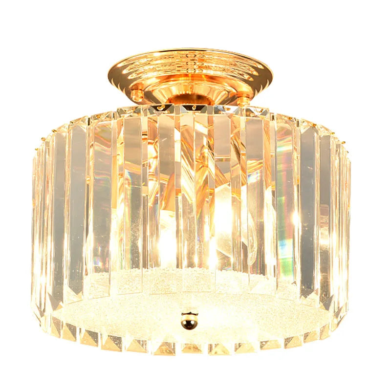 Axyaa Crystal Ceiling Chandelier for Elegant Home Décor