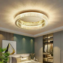 Axyaa LED Crystal Ceiling Light for Modern Minimalist Living Room and Bedroom