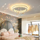 Axyaa Smart LED Ceiling Light for Nordic Home Decor and Bedroom, Dimmable Indoor Lamp