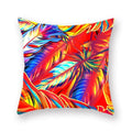 Axyaa Bird Feather Polyester Cushion Cover for Home Decor