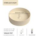 Axyaa Modern Ceramic Table Basin for Bathroom Vanity, Hotel, Balcony, and Toilet