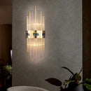 Axyaa Modern Luxury Glass LED Wall Lamp for Home Decor and Lighting
