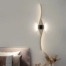 Axya Modern LED Wall Lamp in Black, White, Gold - Stylish Indoor Lighting Fixture