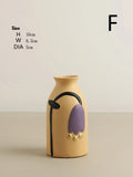 Nordic Morandi Ceramic Vase - Axyaa Brand