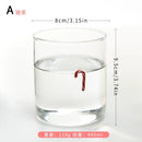 Axyaa 3D Glass Cup 400ml Cartoon Animal Christmas Theme Glass Coffee Mug