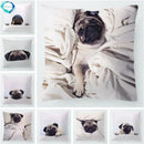 Axyaa Sanddog Shar Pei Polyester Pillow Case Cover 45*45cm
