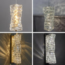 Axyaa Gold Crystal Wall Sconce LED Lamp for Living Room & Bedroom Lighting