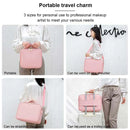 Axyaa PU Makeup Case: Large Storage Travel Cosmetics Bag