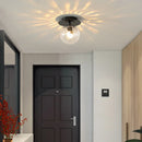 Axyaa Modern Gold Ball Glass Ceiling Lamp for Living Room Decor
