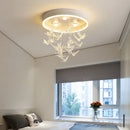 Axyaa Nordic LED Ceiling Chandelier for Living Room Bedroom Decor Lighting