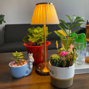 Axya Cordless Brass Table Lamp: Portable Nordic Charging Lamp
