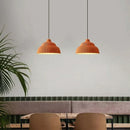 Axyaa Cement Cake Style LED Chandelier, Modern Wabi Sabi Design for Living Room & Restaurant
