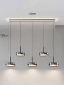 Axyaa Modern LED Pendant Light Chandeliers for Living and Dining Room