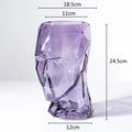 Axyaa Abstract Head Sculpture Vase: Artistic Home Decoration Flower Arranger Display