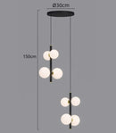 Axyaa Modern Dining Room Pendant Light LED Chandelier Ceiling Lamp Interior Lighting