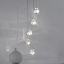 Nordic Crystal Chandelier for Modern Living Spaces by Axya