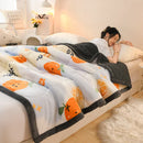 Axyaa Cozy Faux Lambswool Winter Weighted Blanket - Double Sided Plush Quilt