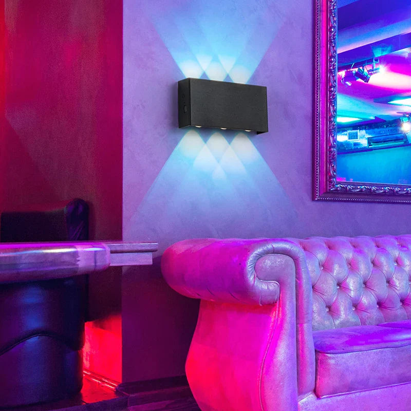 Axyaa RGB Wall Lamp 6W Magnetic Installation Indoor Hotel Bedside Light