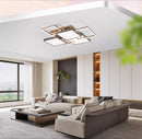 Axyaa Nordic LED Ceiling Lamp Aluminum Acrylic Flush Mount
