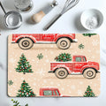 Axyaa Christmas Tree Drying Mat - Quick Dry Kitchen & Bathroom Drain Pad