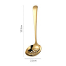Axyaa Stainless Steel Soup Spoon Kitchen Utensil Set