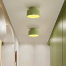 Axya Cream Wind Ceiling Light - Nordic Resin LED Decor for Home Living Room Bedroom Hallway