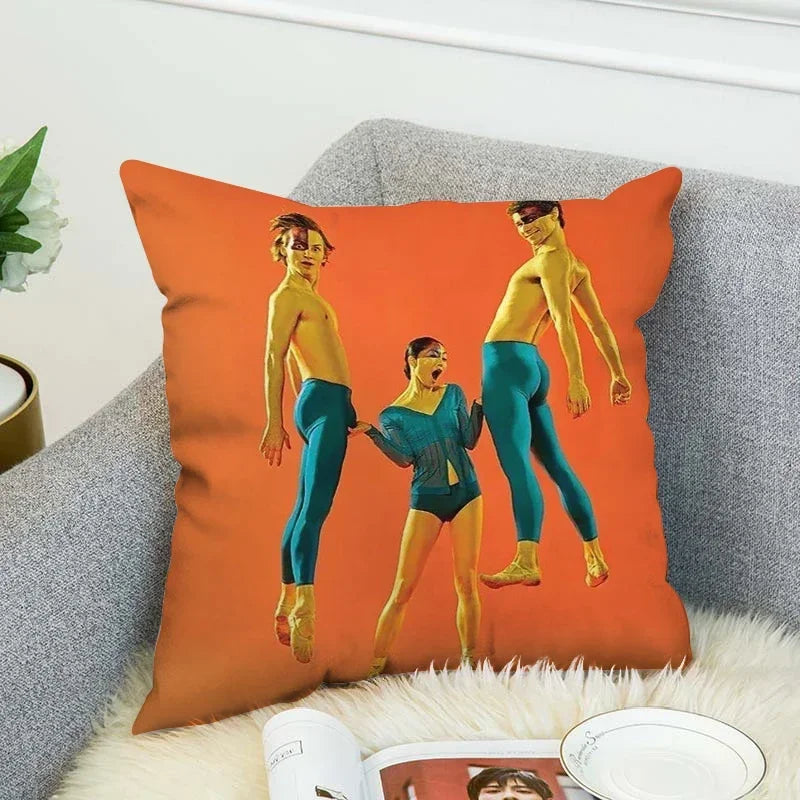 Axyaa Toiletpaper Body Pillow Cover 40x40 Decorative Cushion Case for Bed and Sofa
