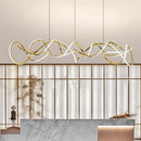 Axyaa Modern LED Pendant Light Chandeliers for Living and Dining Room