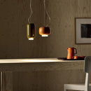Axyaa Glass Pendant Chandelier for Dining Room and Bedroom - Modern Hanging Light