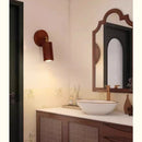 Axyaa Wood Spotlight LED Wall Lamp Retro Rotatable Bedroom Aisle Light