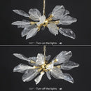 Axyaa Retro Luxury Leaf Chandelier Home Decor - Designer Bedroom Living Dining Room Pendant Light