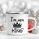 Axyaa Love Connection Couple Mugs, Creative Coffee Cups, Valentines Gifts