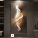 Axyaa LED Abstract Mural Wall Lamp for Bedroom, Living Room, Study & Staircase