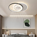 Axyaa LED Ceiling Fan with Star Light for Bedroom, Living Room, Kitchen - Modern Minimalist Design