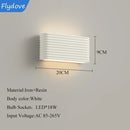 Axyaa White Green Double LED Wall Sconce Lamp Home Lighting