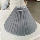 Axyaa Pleated KD Lampshade E27 Modern Minimalist DIY Nordic Washable Wall Lampshade