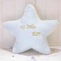 Axyaa Stars Clouds Girl Heart Shaped Pillow for Bedroom and Living Room