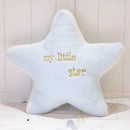 Axyaa Stars Clouds Girl Heart Shaped Pillow for Bedroom and Living Room