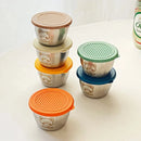 Axyaa Stainless Steel Seasoning Container with Leak-proof Lid