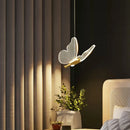 Axya Butterfly Pendant Light: Modern LED Chandelier for Home Decor