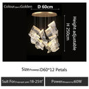 Axyaa Recessed Floor Pendant Light: Postmodern Minimalist Luxury Living Room Lamp