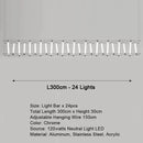 Axyaa Modern LED Dining Room Chandelier Set for Coffee Shop & Bar