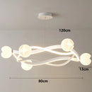 Axyaa LED Pendant Chandeliers for Modern Living and Dining Room Lighting