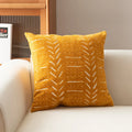 Axyaa Jacquard Chenille Pillow Cover, 45x45cm, Soft Cushion, Home Decoration