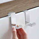 Axyaa Stainless Steel Z-Shaped Hook for Bathroom, Kitchen, Closet Organization