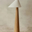 Wabi Sabi Wood Grain Floor Lamp by Axyaa - LED Standing Lamp