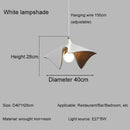 Axyaa Nordic Leaf Resin Pendant Chandelier for Home Dining Study Lighting